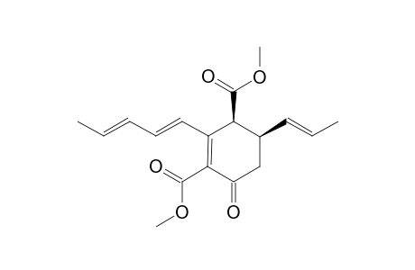 DIMETHYL-4-(PENTA-1,3-DIENYL)-2-(PROP-1-ENYL)-6-OXOCYCLOHEX-1-ENE-1,3-DICARBOXYLATE