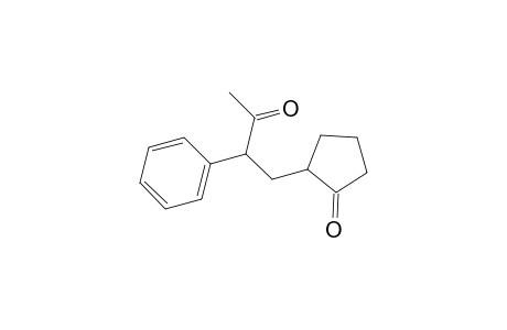 2-(3-Oxo-2-phenylbutyl)cyclopentanone