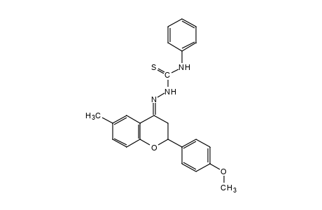 4'-methoxy-6-methylflavanone, 4-phenyl-3-thiosemicarbazone