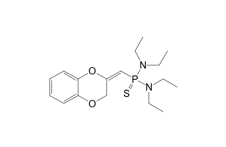 2,3-DIHYDRO-1,4-BENZODIOXIN-2-YLIDENEMETHYLTHIOPHOSPHONYL_TETRAETHYLDIAMIDE