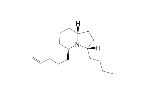 (5E,9Z)-3-Butyl-5-(4'-penten-1'-yl)-indolizidine