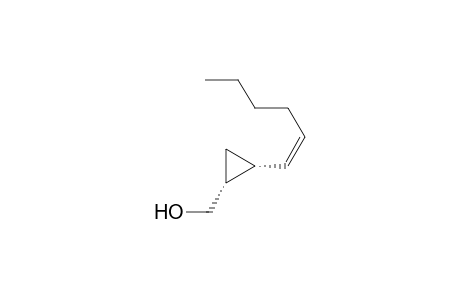 Cyclopropanemethanol, 2-(1-hexenyl)-, [1R-[1.alpha.,2.alpha.(Z)]]-