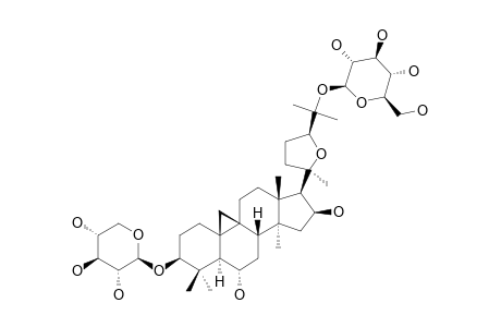 ISOASTRAGALOSIDE-4;3-O-BETA-D-XYLOPYRANOSYL-25-O-BETA-D-GLUCOPYRANOSYL-CYCLOASTRAGENOL