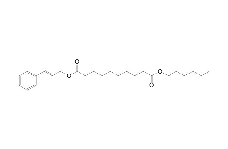 Sebacic acid, hexyl 3-phenylallyl ester