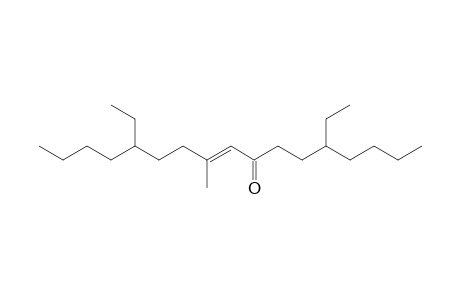 (E)-5,13-Diethyl-10-methyl-9-heptadecen-8-one