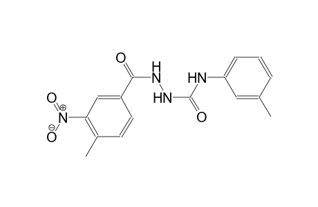 2-(4-methyl-3-nitrobenzoyl)-N-(3-methylphenyl)hydrazinecarboxamide