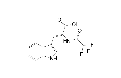 N-(Trifluoroacetyl)-.alpha.,.beta.-dehydrotryptophan