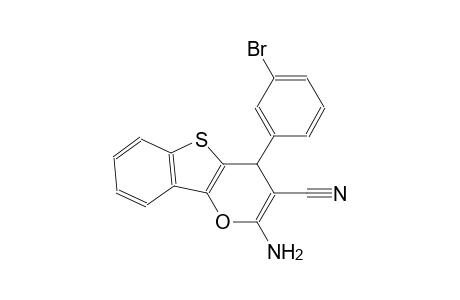 2-amino-4-(3-bromophenyl)-4H-[1]benzothieno[3,2-b]pyran-3-carbonitrile