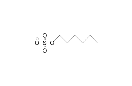 Hexylsulfate anion