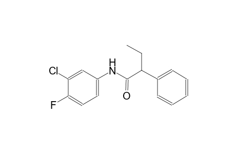 benzeneacetamide, N-(3-chloro-4-fluorophenyl)-alpha-ethyl-