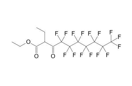 Ethyl 2-ethyl-3-oxo-3-pentadecylfluoroheptylpropanoate