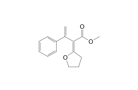 (2E)-2-(2-oxolanylidene)-3-phenyl-3-butenoic acid methyl ester