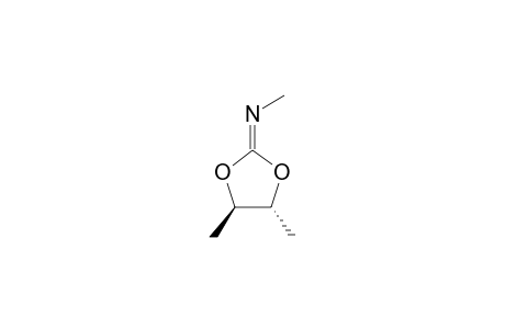TRANS-4,5-DIMETHYL-N-METHYL-1,3-DIOXOLAN-2-IMINE