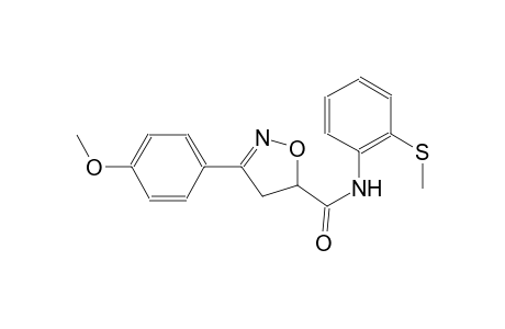 5-isoxazolecarboxamide, 4,5-dihydro-3-(4-methoxyphenyl)-N-[2-(methylthio)phenyl]-