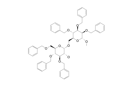 METHYL-3,4,6-TRI-O-BENZYL-ALPHA-D-GLUCOPYRANOSYL-(1->6)-2,3,4-TRI-O-BENZYL-ALPHA-D-MANNOPYRANOSIDE