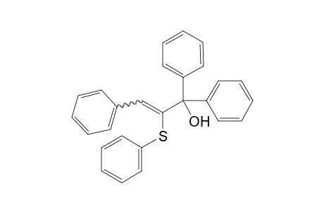 1,1,3-Triphenyl-2-(phenylthio)prop-2-en-1-ol