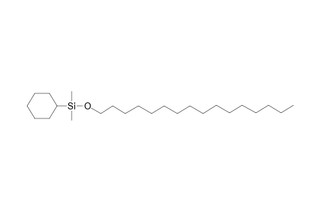 1-Cyclohexyldimethylsilyloxyhexadecane