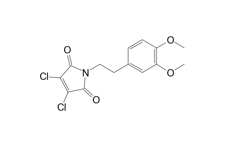 2,3-dichloro-N-(3,4-dimethoxyphenethyl)maleimide
