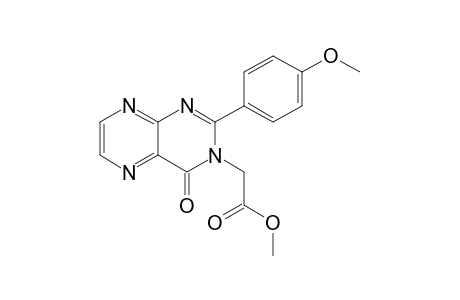 3-(Methoxycarbonylmethyl)-2-(4-methoxyphenyl)-4(3H)-pteridinone