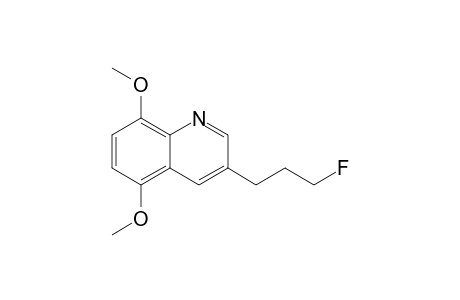 3-(3-Fluoropropyl)-5,8-dimethoxyquinoline