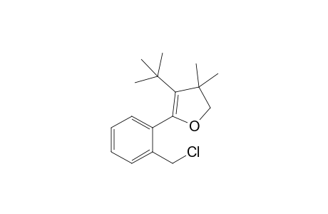 4-tert-Butyl-5-[2-(chloromethyl)phenyl]-3,3-dimethyl-2,3-dihydrofuran
