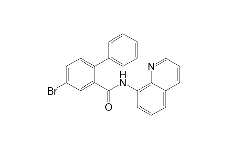 4-Bromo-N-(quinolin-8-yl)-[1,1'-biphenyl]-2-carboxamide