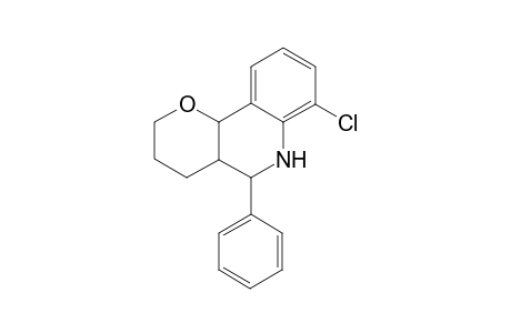 4-Chloro-6-phenyl-6,6a,7,8,9,10a-hexahydropyrano[3,2-c[quinoline isomer