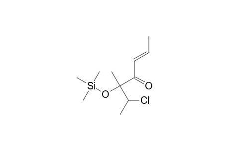 ANTI-(5R,6S)-[E]-6-CHLOR-5-METHYL-5-(TRIMETHYLSILOXY)-2-HEPTEN-4-ONE