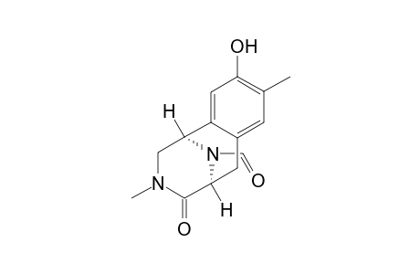 11-Formyl-1,2,3,4,5,6-hexahydro-1,5-imino-9-hydroxy-3,8-dimethyl-4-oxo-3-benzazocine