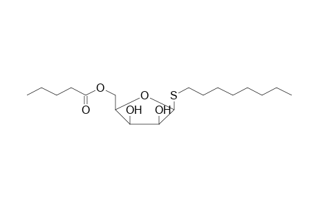 (3,4-dihydroxy-5-octylsulfanyl-tetrahydrofuran-2-yl)methyl pentanoate