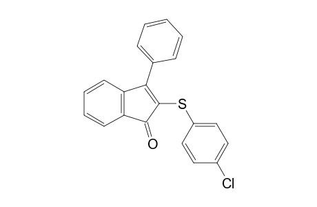 2-(4-chlorophenylthio)-3-phenylindenone