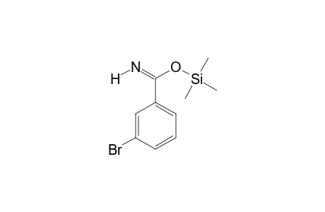 Trimethylsilyl 3-bromobenzene-1-carboximidate