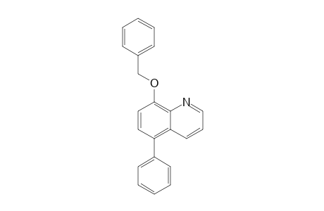 5-Phenyl-8-phenylmethoxy-quinoline