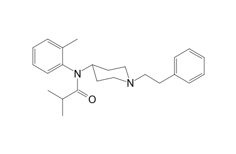 2-Methyl-N-(1-phenethyl-4-piperidyl)-N-(2-methylphenyl)propanamide