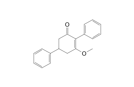 2,5-diphenyl-3-methoxy-2-cyclohexen-1-one