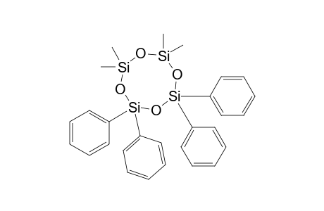 2,2,4,4-tetramethyl-6,6,8,8-tetraphenyl-1,3,5,7,2,4,6,8-tetraoxatetrasilocane