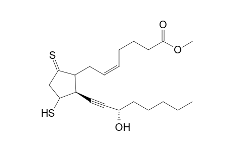 (Z)-9,11-epidithio-15(S)-hydroxyprost-5-en-13-ynoic acid methyl ester and 15Sent compound