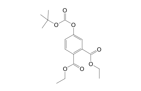 4-Tert-butoxycarbonyloxy-phthalic acid diethyl ester
