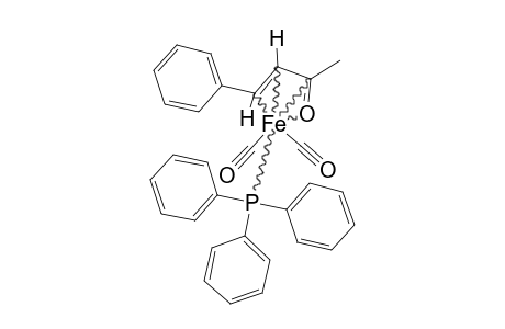 DICARBONYL-[O-4-ETA-((E)-4-PHENYLBUT-3-EN-2-ONE)]-(TRIPHENYLPHOSPHINE)-IRON