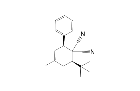 (2S,6R)-1,1-Dicyano-6-tert-butyl-4-methyl-2-phenylcyclohex-3-ene