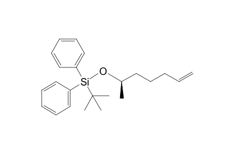 tert-butyl-[(1R)-1-methylhex-5-enoxy]-diphenyl-silane