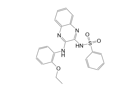 benzenesulfonamide, N-[3-[(2-ethoxyphenyl)amino]-2-quinoxalinyl]-
