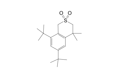 2,4-Bis(t-butyl)-8,8-dimethyldihydrobenzothiopyran-6,6-dioxide