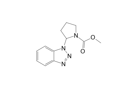 1-(N-Methoxycarbonyl-2-pyrrolidinyl)benzotriazole