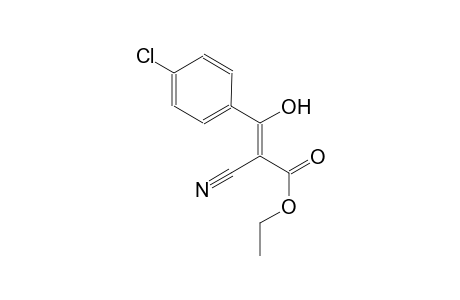 ethyl (2Z)-3-(4-chlorophenyl)-2-cyano-3-hydroxy-2-propenoate