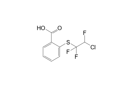 o-[(2-chloro-1,1,2-trifluoroethyl)thio]benzoic acid