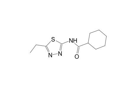 cyclohexanecarboxamide, N-(5-ethyl-1,3,4-thiadiazol-2-yl)-