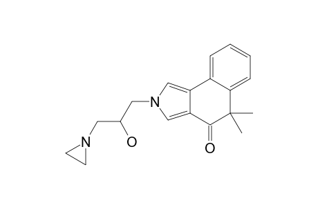 2-[3-(AZIRIDIN-1-YL)-2-HYDROXYPROPYL]-5,5-DIMETHYL-2,5-DIHYDRO-4H-BENZO-[E]-ISOINDOL-4-ONE