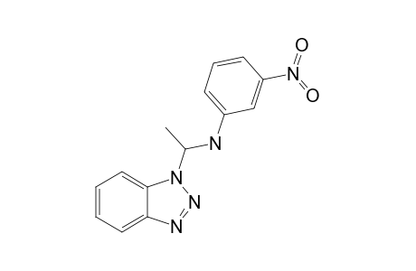 N-[1-(BENZOTRIAZOL-1-YL)-ETHYL]-3-NITROANILINE
