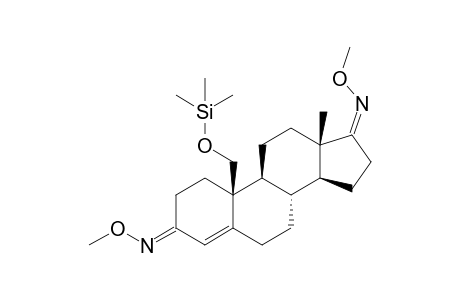 4-Androsten-19-ol-3,17-dione, 1TMS, 2MEOX
